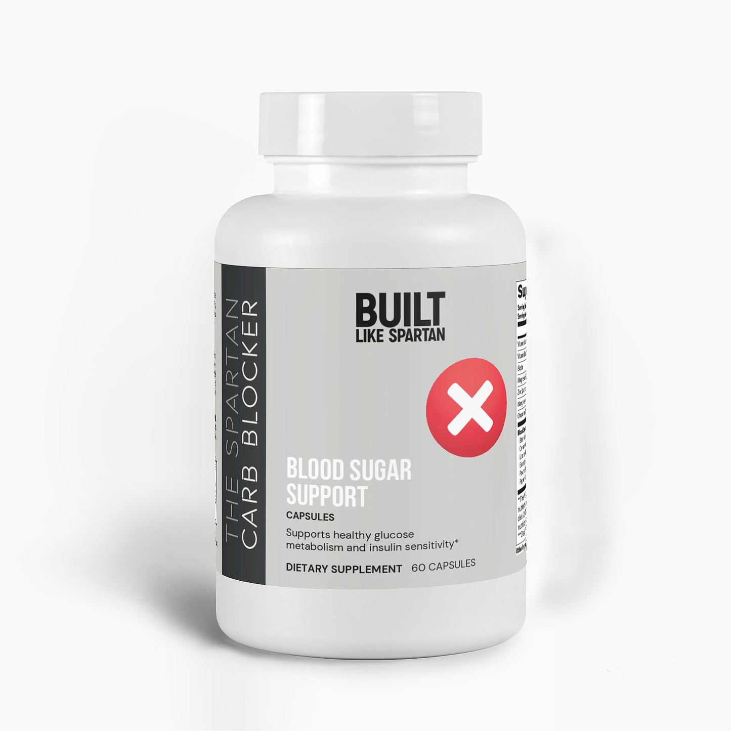 The Spartan Carb Blocker - Blood Sugar Support (Capsules)