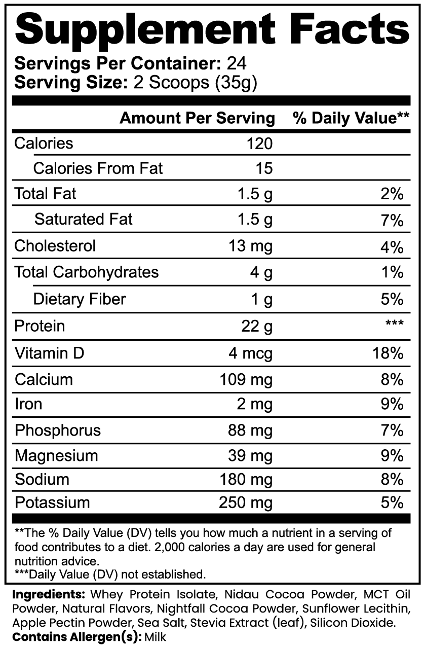 The Spartan Whey - Advanced 100% Whey Protein Isolate (Chocolate Ice Cream)