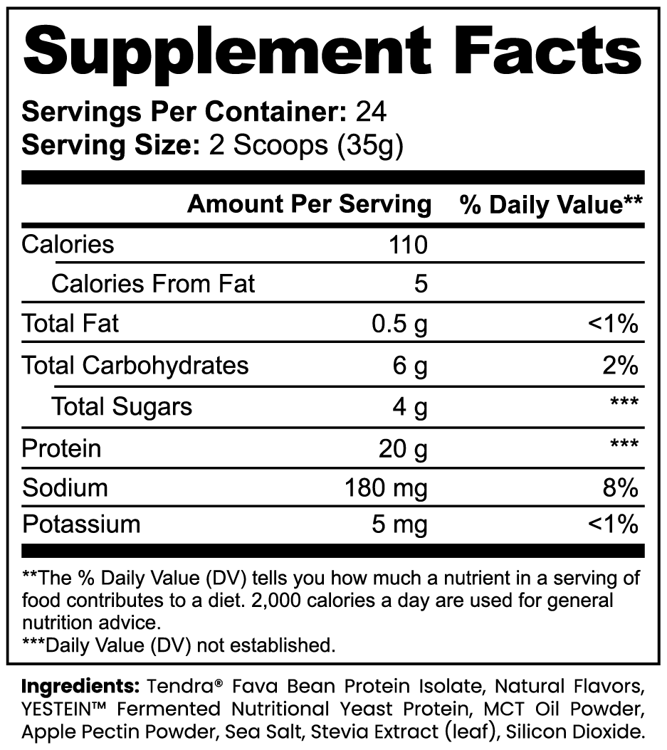 The Spartan Vegan - Plant Protein (Vanilla)
