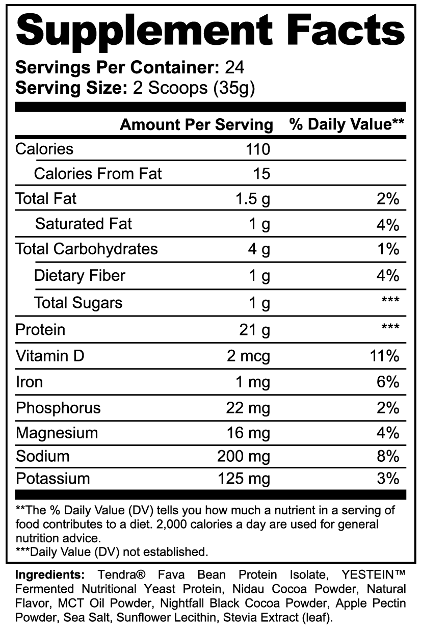 The Spartan Vegan - Plant Protein (Chocolate)