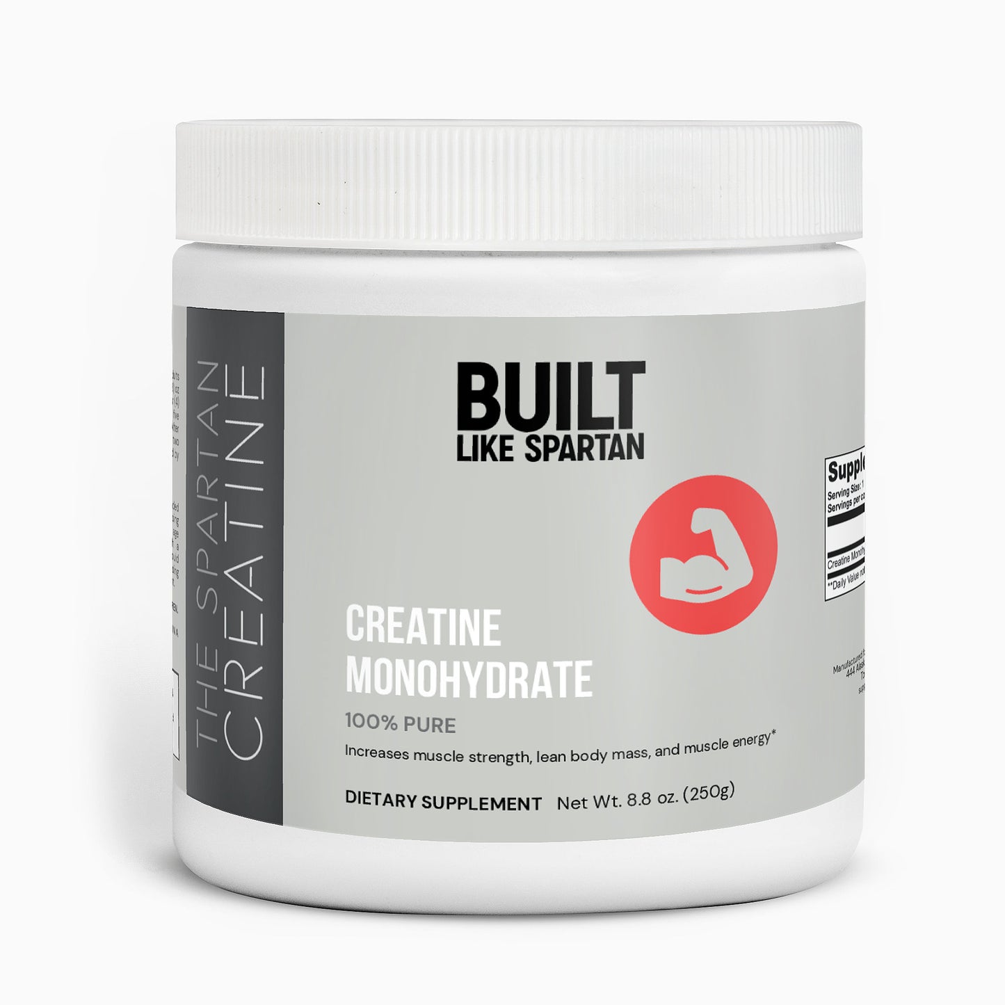 The Spartan Creatine - 100% Pure Creatine Monohydrate