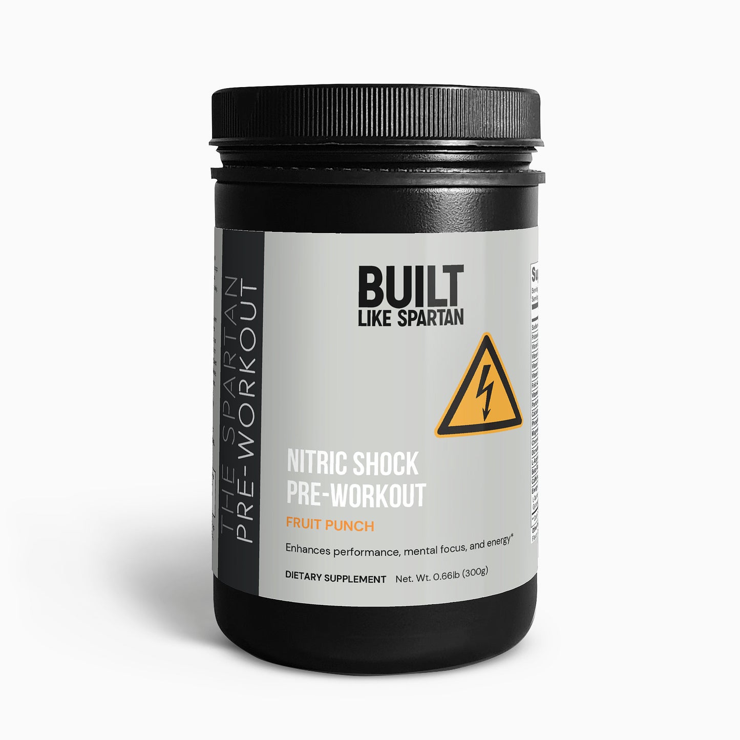 The Spartan Pre-Workout - Nitric Shock Powder (Fruit Punch)