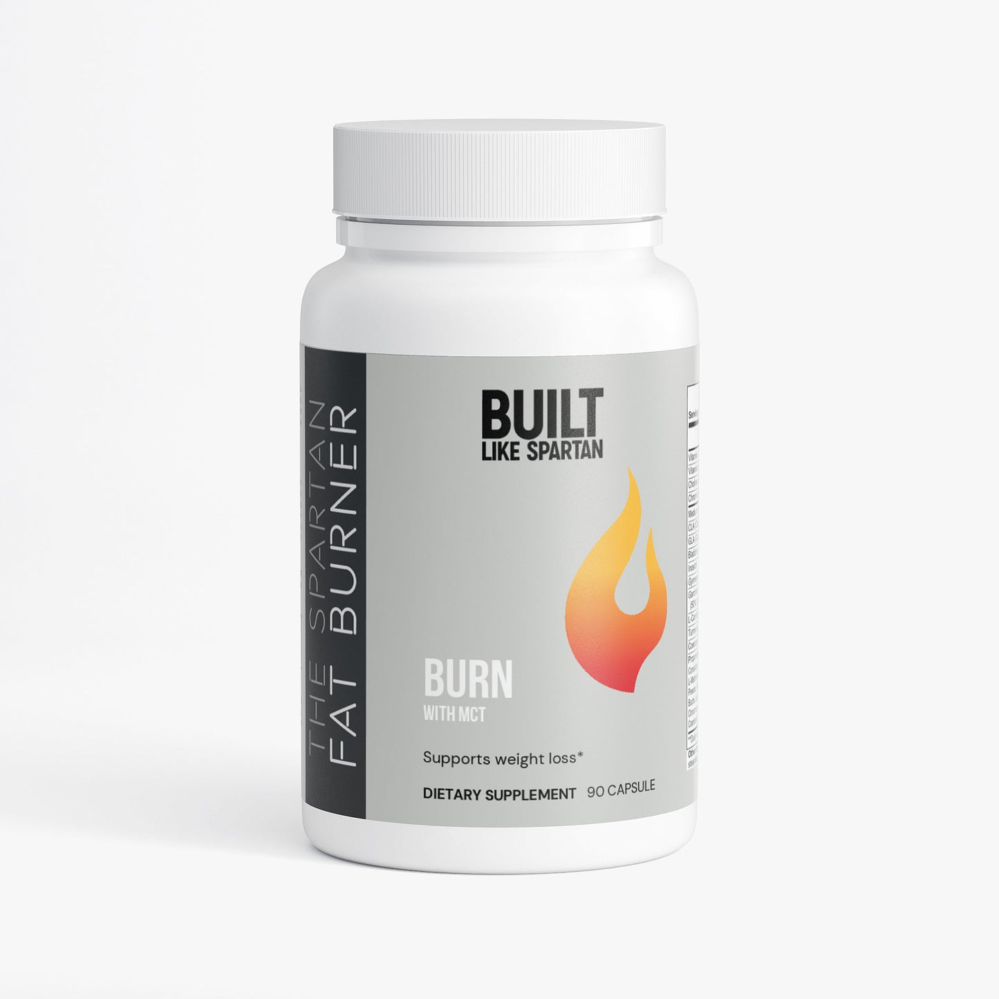 The Spartan Fat Burner - BURN with MCT (Capsules)