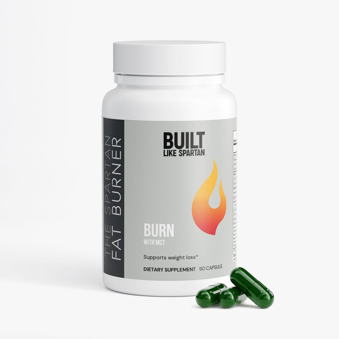 The Spartan Fat Burner - BURN with MCT (Capsules)